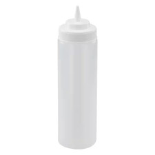 24 Oz. Clear Squeeze Bottles 6-Pack 