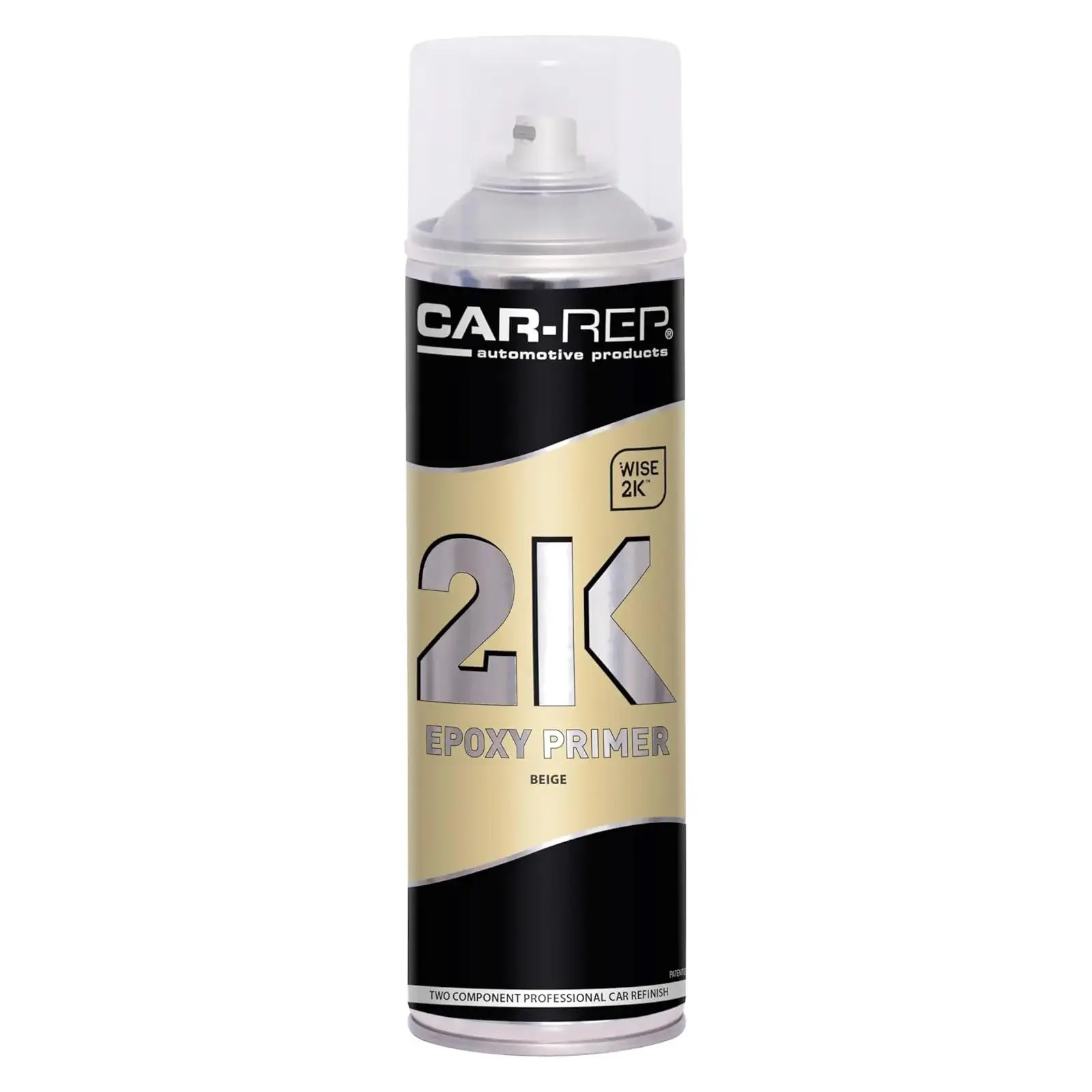 x2 Maston Car-Rep Auto Spray Paint 2K Sprayfiller Beige 500ml