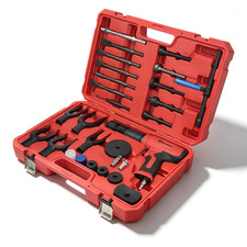27pcs Air Hammer Kit Multi-functional Pneumatic Hammers Piece Chisel Set 2500bpm