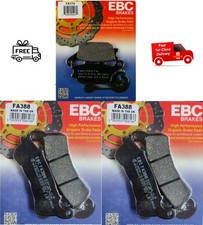 PASST FÜR HONDA CBF 600 SA ABS 2008 - 2012 EBC organische Scheibenbremsbeläge vorne und hinten