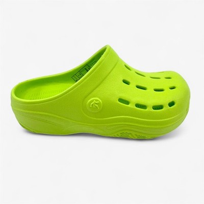 AND1 Bodega Clog Acid Green Kids Boys Sandal Clog