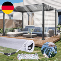 Plane Transparent Mit ÖSen 0,30Mm Eva Wasserdichte FüR AußEnbereich 2X4M Abdeckp