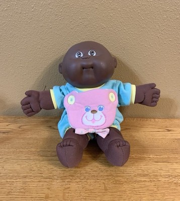 Vintage Cabbage Patch Kids Baby Doll AA Boy HM20 In Teddy Bear Pajamas