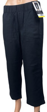 Banana Republic Womens Size Small Pant Tapered Crop Pull-on Black 1868296 New