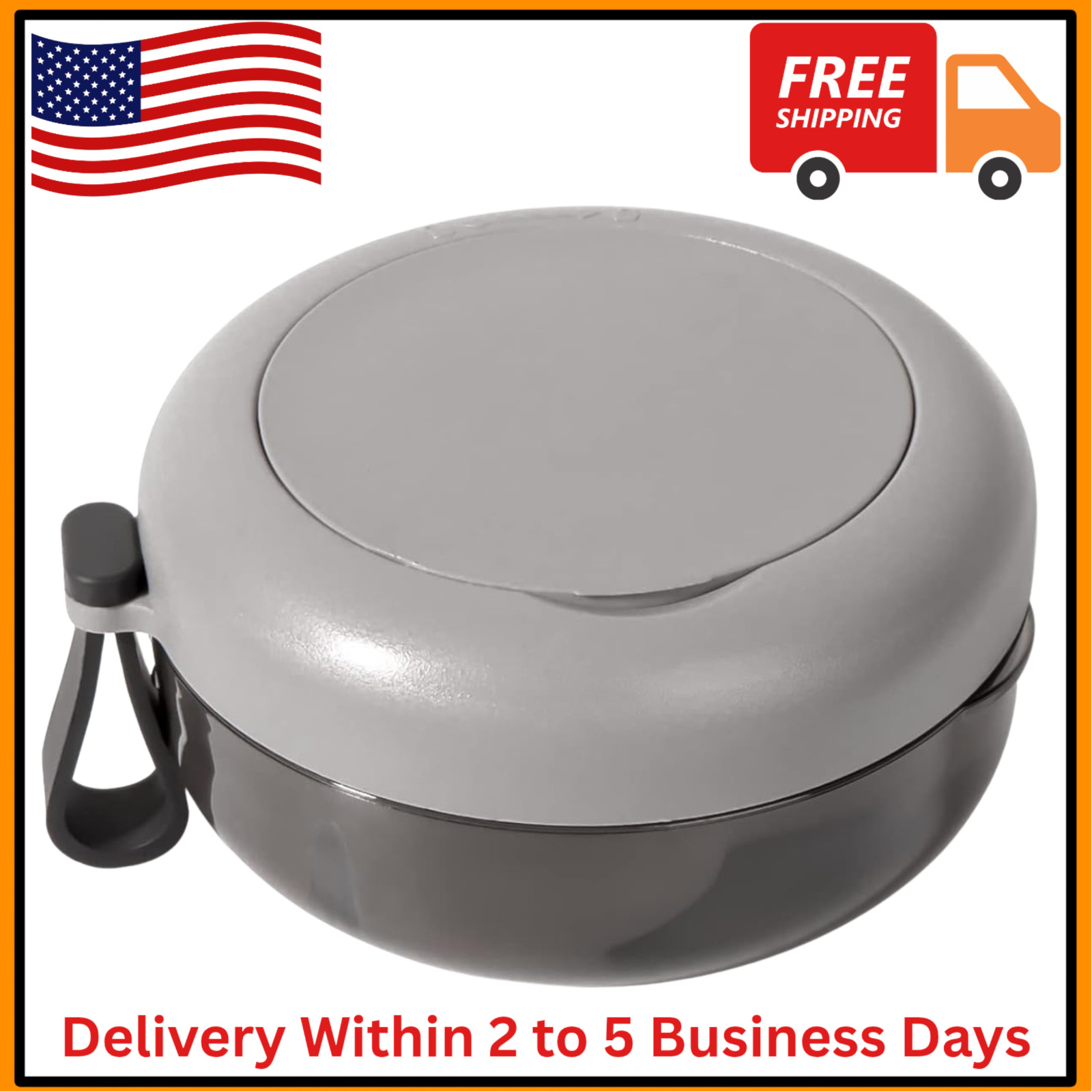 Denture Case, Definitely No-Leak Portable Retainer Case Denture Bath Box for Tra