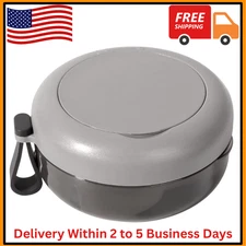 Denture Case, Definitely No-Leak Portable Retainer Case Denture Bath Box for Tra