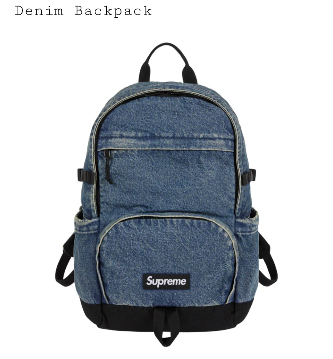 Supreme 背包蓝色包男士| eBay