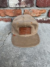 Vintage Levi  s Leather Patch Orange Tab Corduroy Leather Strap Hat 6-5/8 - 7-5/8