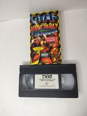 Gwar Dawn Of The Day Of The Night Of The Penguins Vhs Rare 1996 Oop 