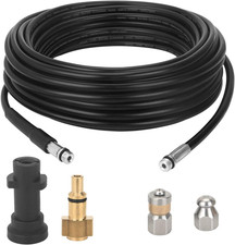 STYDDI Pressure Washer Drain Pipe Hose Cleaning Kit for Karcher K2-K7 Series and