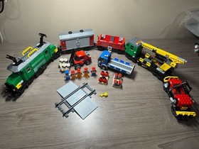 LEGO CITY: Cargo Train Deluxe (7898) Used Incomplete Read Description