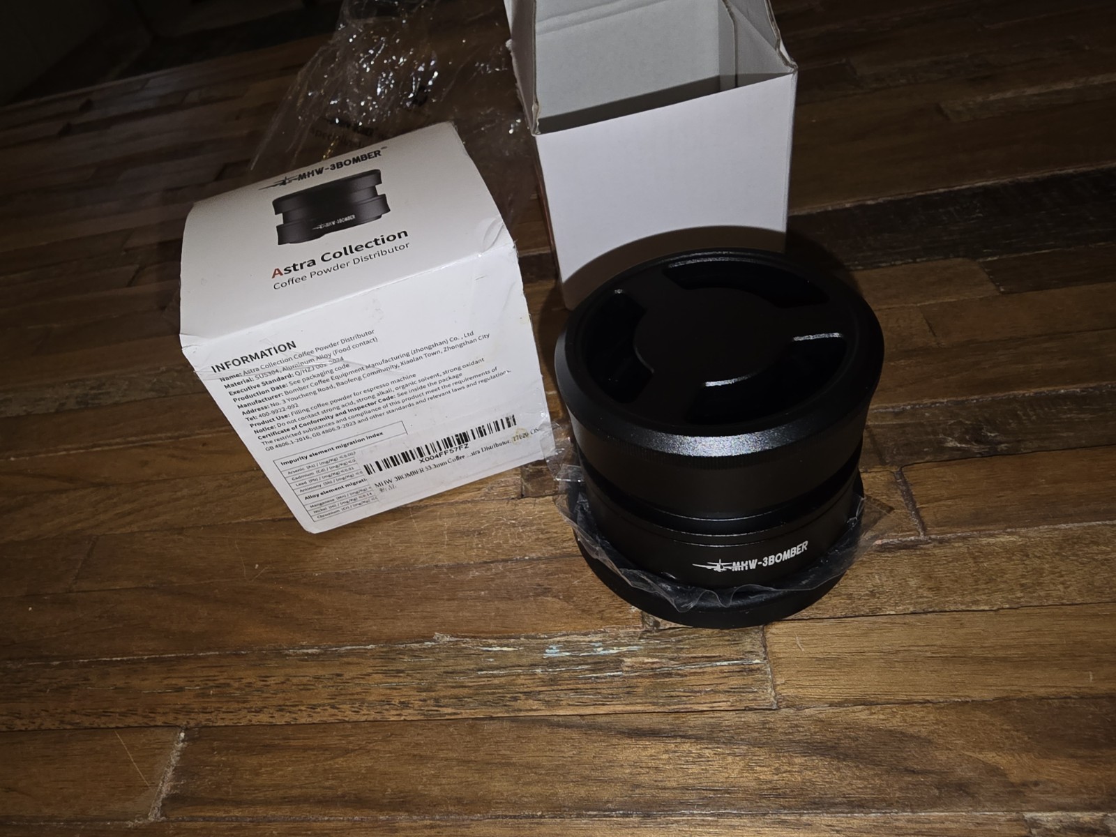 53.3mm Coffee Distributor for Breville, Gravity Espresso Distribution Tool wi 