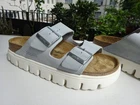 Papillio by Birkenstock Arizona sandals leather Germany size 39 (US 8) narrow for new