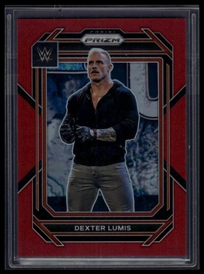 2023 Panini Prizm WWE #163 Dexter Lumis Red #/299