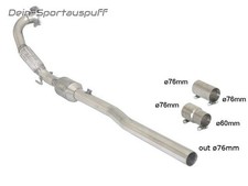 Ragazzon Frontpipe + Sport-Kat Audi TT 8J 2.0l Quattro