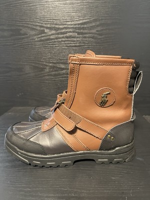 靴 (Reserved) Ralph Lauren Polo western Polo Ralph Lauren Mens Snow boots Size 8 Brennen II Brown Leather
