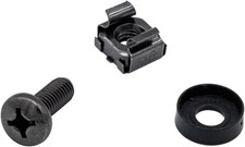 100 Pack M6X16Mm Rack Mount Cage Nuts  Screws  Washers for Rack Mount