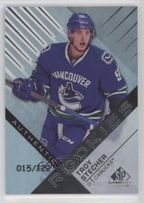 2016 SP Game Used Authentic Rookies Rainbow Player Age 15/222 Troy Stecher 8ou