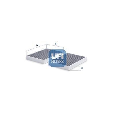 UFI Cabin Pollen Air Filter Insert 30mm Height Fits Alpina BMW Rolls-Royce - Image 2