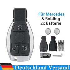 Schlüssel Gehäuse Chrom & Batterie für Mercedes W203 W204 W211 W212 W220 W176 Schlüssel Gehäuse Chrom & Batterie für Mercedes W203 W204 W211 W212 W220 W176