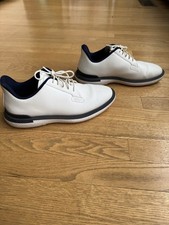 G/FORE Men's Gallivan2r Spikeless Men's Golf Shoes White Blue Size 9