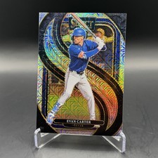 2025 Panini Select - Premier Level Evan Carter /4 #116 FOTL Silver Mojo