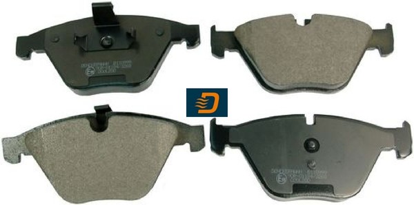 Denckermann B110999 Bremsbelagsatz FüR Scheibenbremse Bremsbelagsatz FüR BMW-image