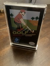 Nintendo NES Golf Video Game - Sealed, Shrink Wrapped & Hang Tab. Comes w/ Case.