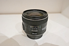 Canon EF 35mm 2.0 IS USM ottime condizioni nero rivenditore