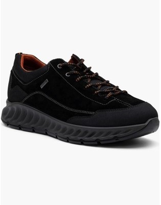 Men s ARA Black Gortex Sneakers Shoes Petrol Size 44 EU   10.5 US