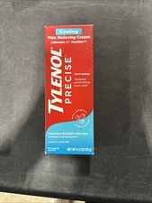 Tylenol Precise Cooling Pain Relieving Cream, Lidocaine & Menthol, 4oz