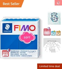 Oven Bake FIMO Polymer Clay 57g - Create Stunning Jewelry & Art in Pacific Blue