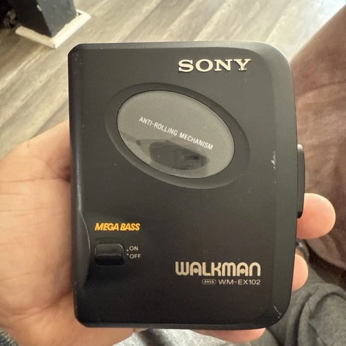 Sony Walkman Portable Cassette Player WM-EX102 Vintage Untested