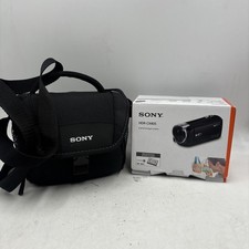 Sony HDR-CX405 Camcorder - Black (HDRCX405B) OPEN/UNUSED W Case 256g SD Card