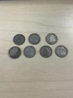 Lot Of Silver 5 CentsCanada (LOT of 7 coins)