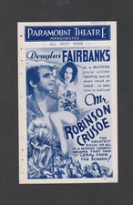 Vintage DOUGLAS FAIRBANKS Sr WHEELER & WOOLSEY 'Paramount Prog'  1933