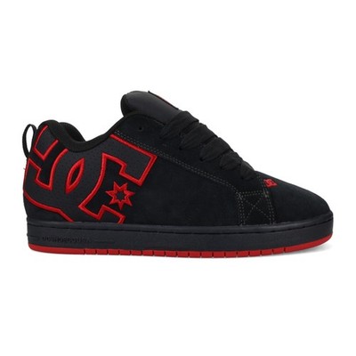 DC shoes Court Graffik Dunkelgrau Rot Skate Schuhe 2026 Neu EU 40-46
