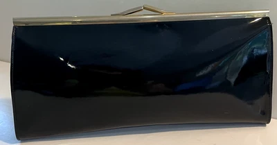 SAC pochette FEMME " lancel" noir vernis - Photo 1/4
