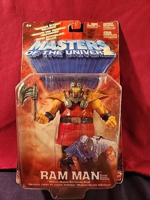 Masters of The Universe Ram Man #55576 Bronze Shoulder Pads Mattel 2004