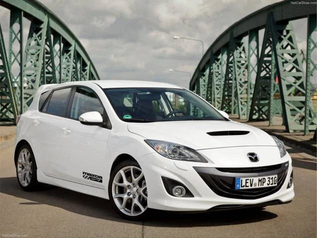 MAZDA RACING 3 5 7 RX7 RX8 Miata Mazdaspeed Calcomanía Pegatina Emblema Logo Negro Par Foto 3 de 3