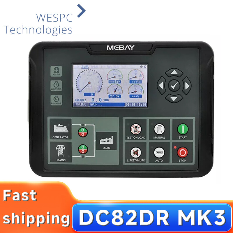 Mebay Genset Controller DC82DR MK3 AMF Start Stop Controller Module with RS485