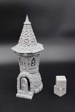 Tabletop Terrain Stylized Tower Whimsical Dnd RPG wargame skirmish 28mm