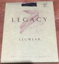 Legacy Legwear QVC Body Shaper Nylon Pantyhose Navy Size C 