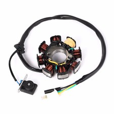 AC Magneto Stator 8 Coil Poles Scooter Fit Chinese GY6 150cc Engine Moped Bike