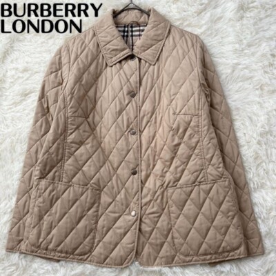 Burberry London Quilted jacket size 15 (XL) Beige Nova check Used