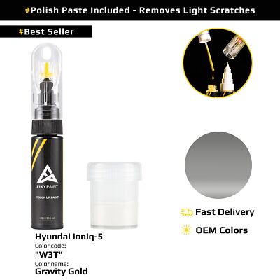 Touch up Paint for Hyundai Ioniq 5 Code: W3T Gravity Gold