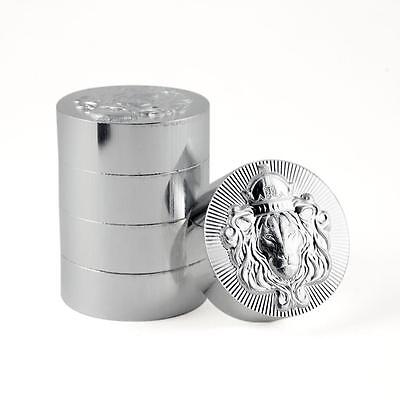 5 x 5oz Silver STACKER ROUNDS by Scottsdale Mint - 25oz .999 5 x 5oz Silver STACKER ROUNDS by Scottsdale Mint - 25oz .999