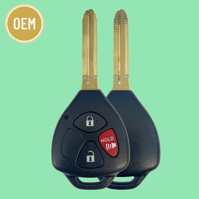 Toyota RAV4 2006-2011 OEM 3 Button Remote Head Key HYQ12BBY 4D67