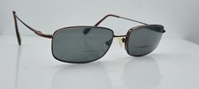 Nike 4013 211 Bronze Rectangular Metal Sunglasses Japan FRAMES ONLY