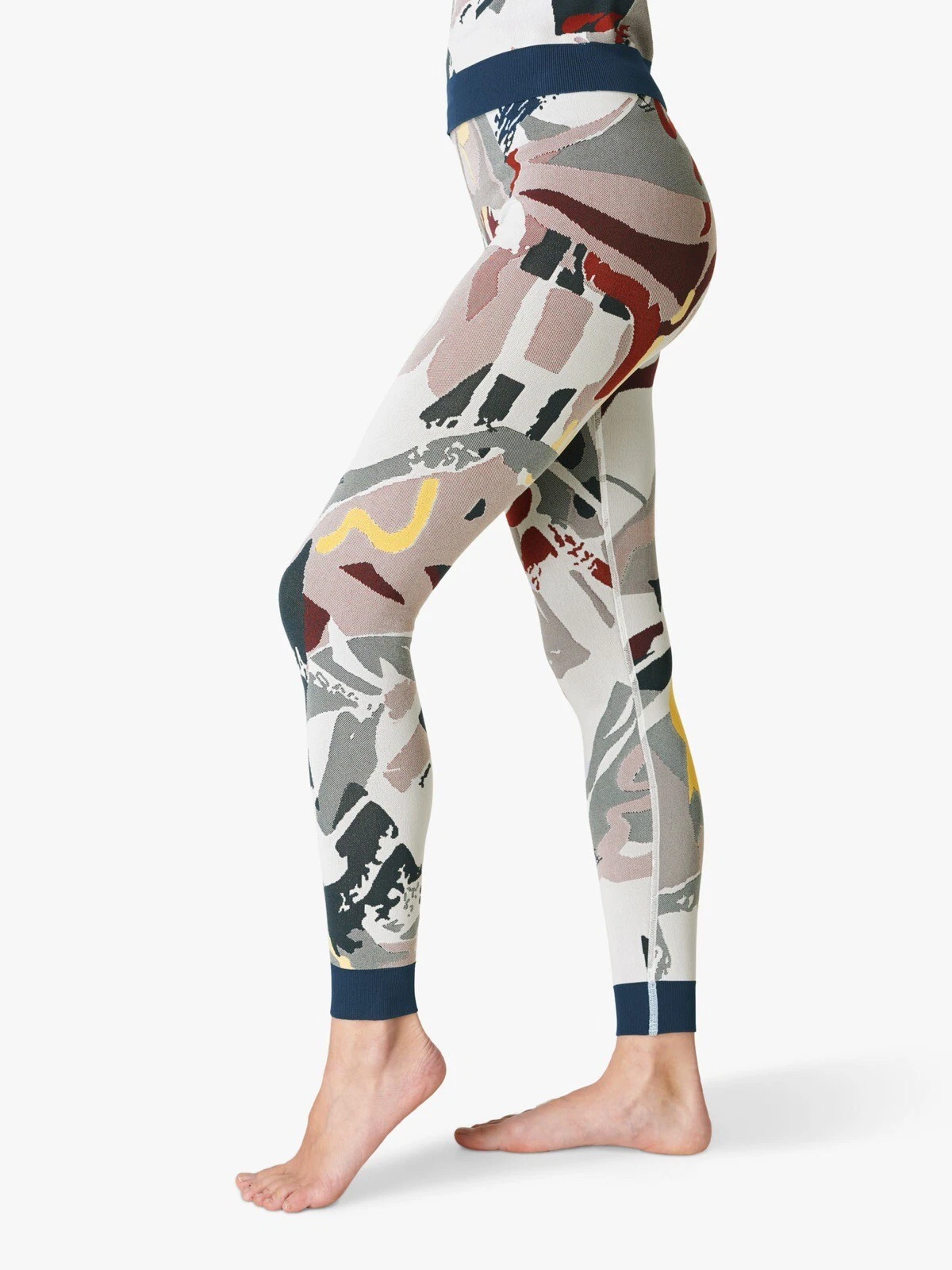 Sweaty Betty Thermal Ski Base Layer Leggings Large New
